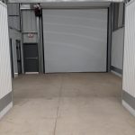 Inside view of our roll up doors.