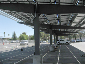 Pascal Steel’s Design/Build Solar Carport Structures