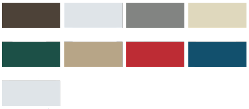 steel building colors